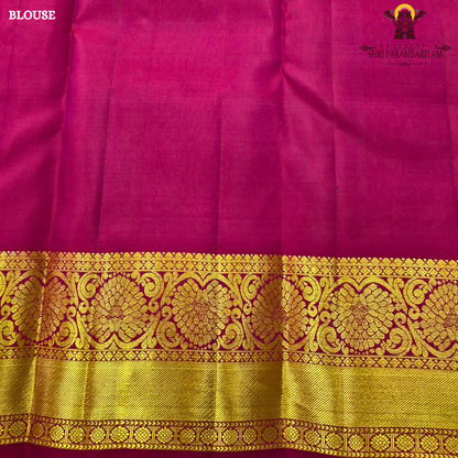 Royal Purple / Deep Violet with Rich Gold Zari Saree