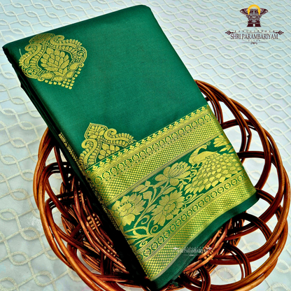 Emerald Green Saree