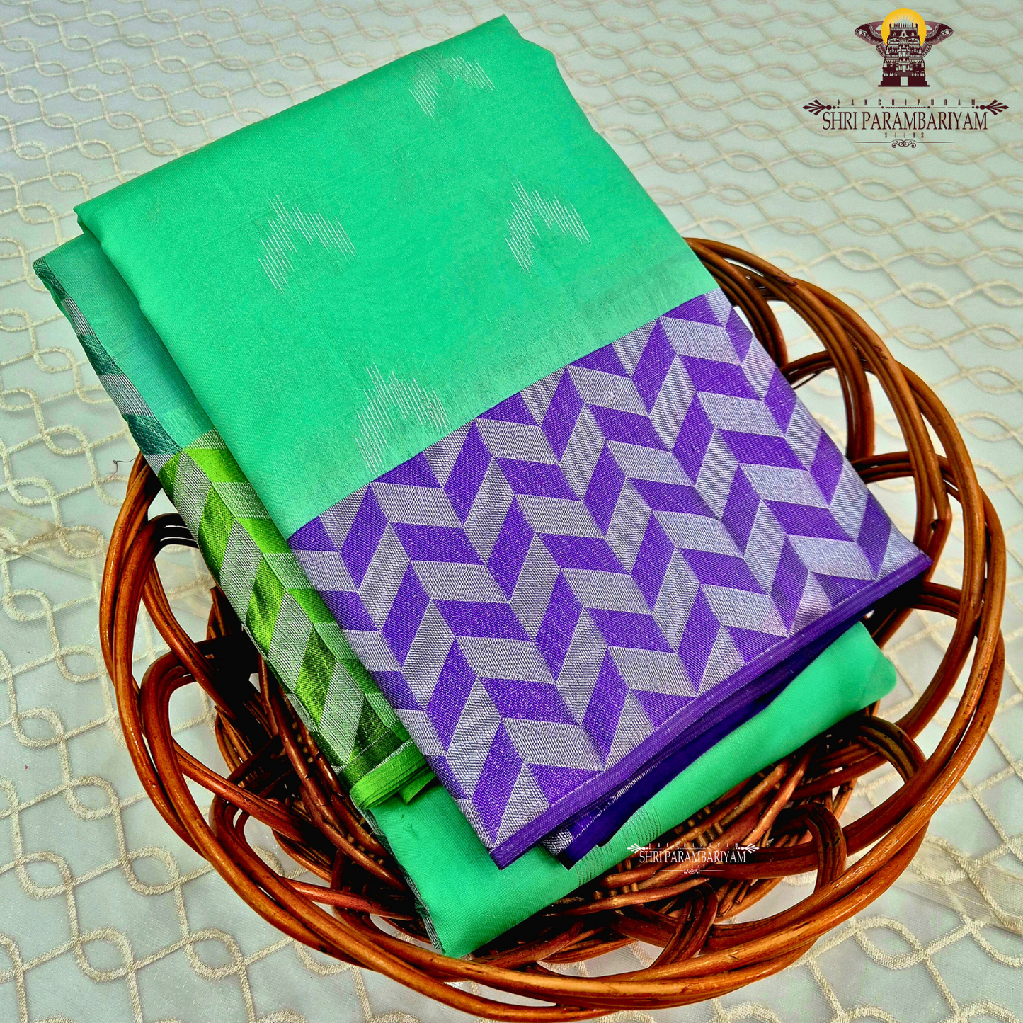 Mint Green / Sea Green Saree