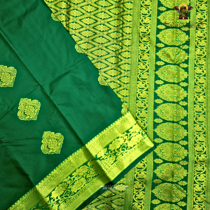 Emerald Green Saree