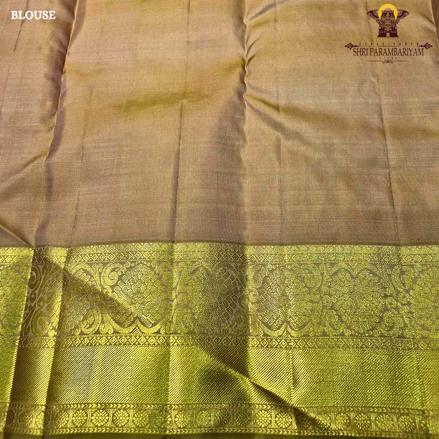 Rani Pink / Bright Rose Pink with Rich Gold Zari Border Saree