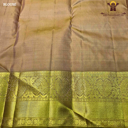 Rani Pink / Bright Rose Pink with Rich Gold Zari Border Saree
