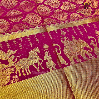 Elegant steel grey Saree