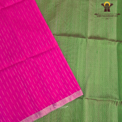 Bright Rani Pink (Vibrant Hot Pink shade) Saree