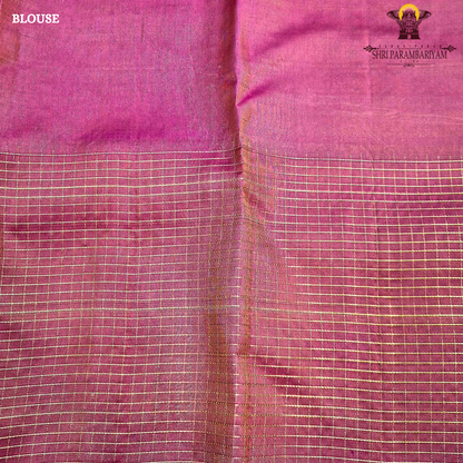 Parrot green / olive green Saree
