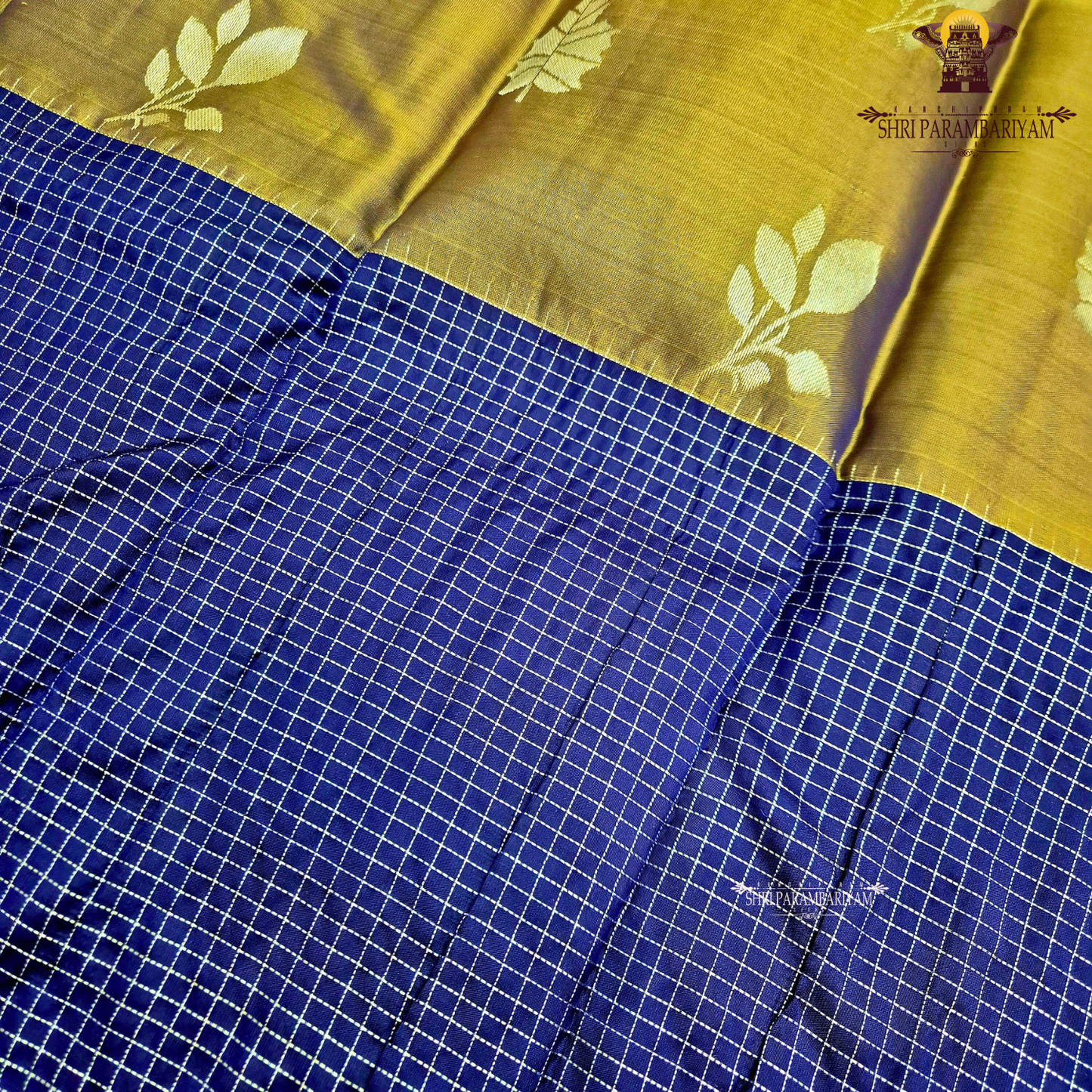 Mustard gold Saree