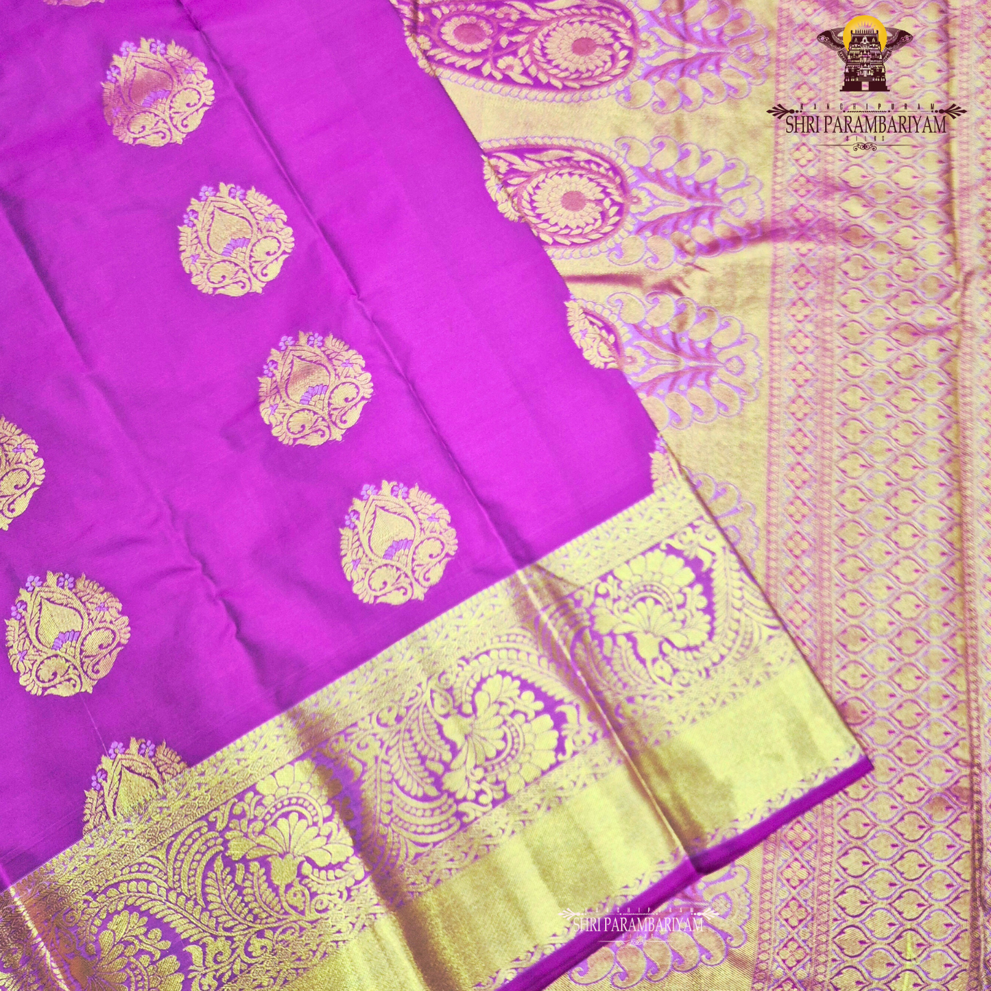 Rich royal purple Saree