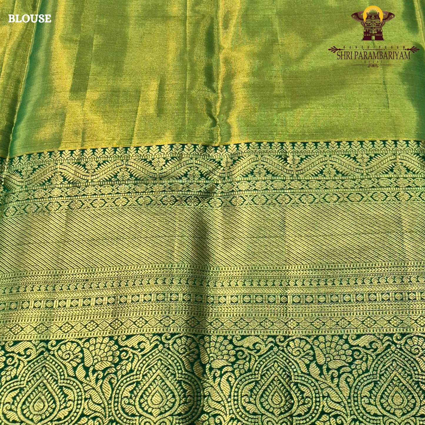 Soft pastel lavender / light mauve with Rich parrot green Border Saree