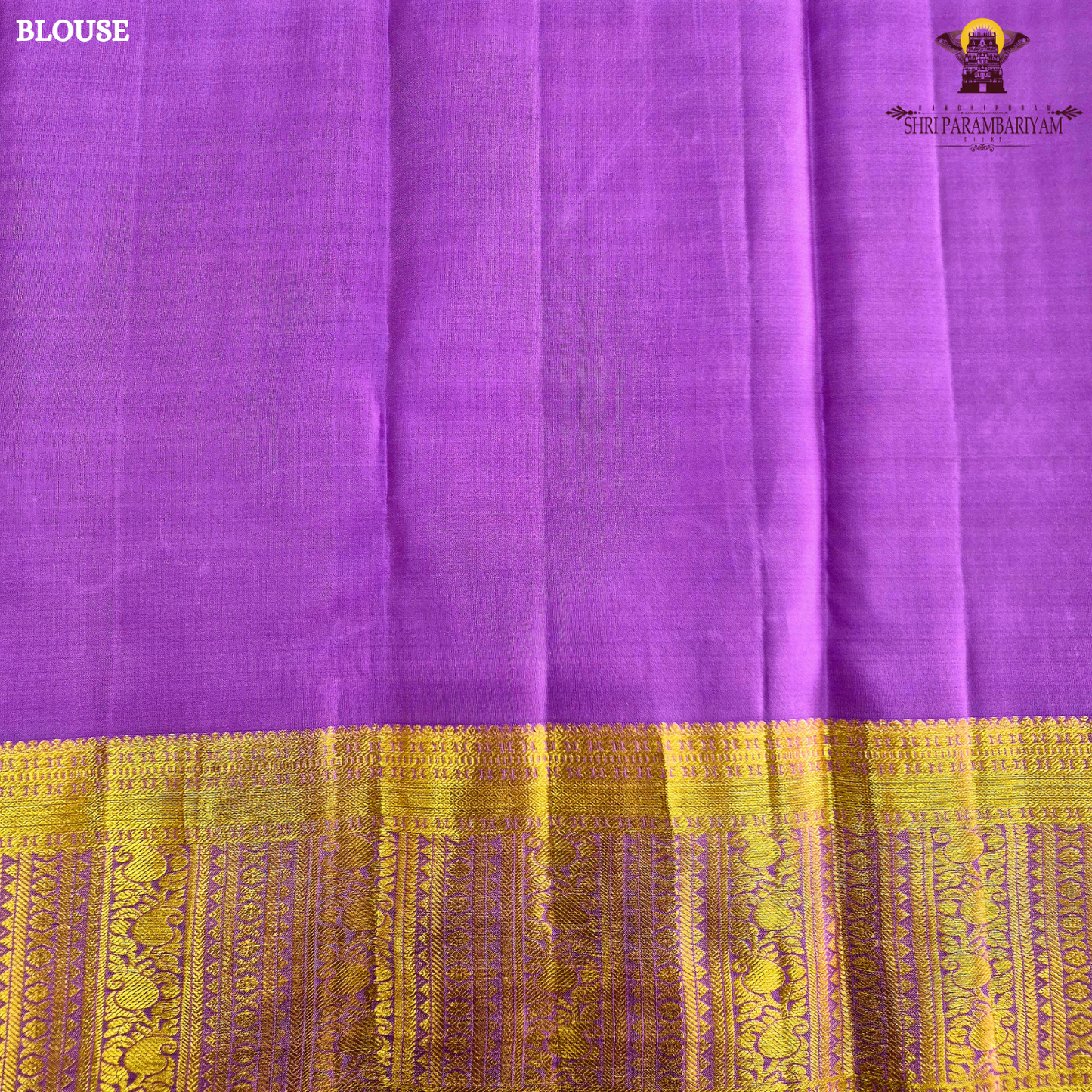 A luxurious deep violet body that radiates regal charm and sophistication Saree