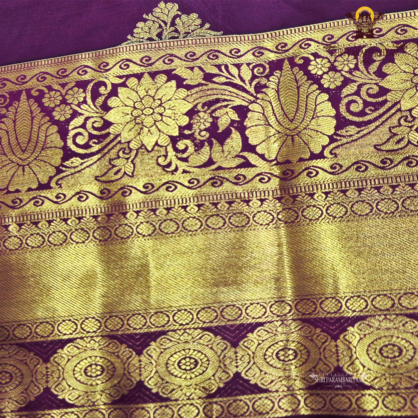 Elegant wine purple Saree