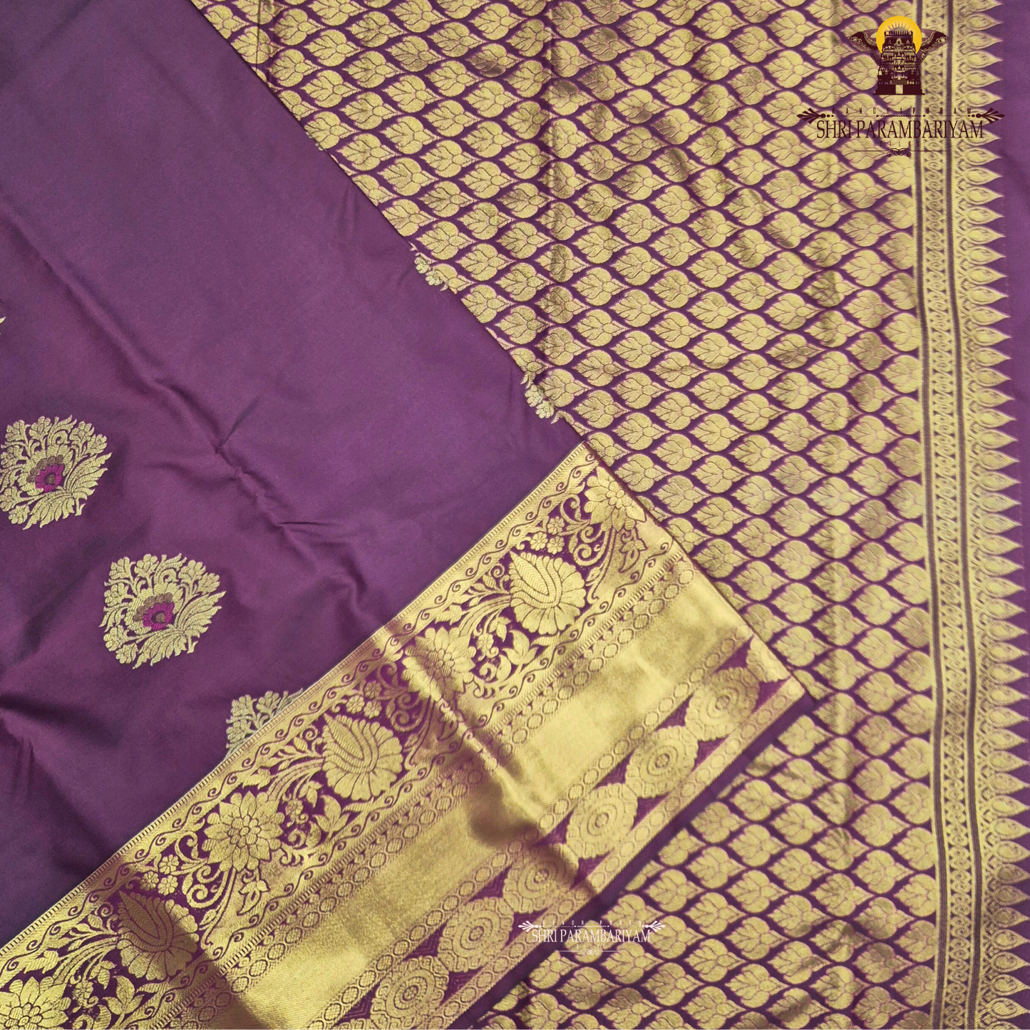 Elegant wine purple Saree