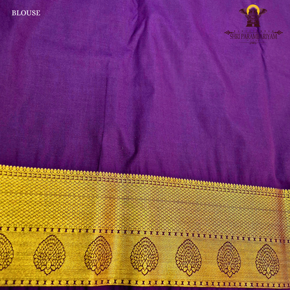 Fresh leaf green Saree