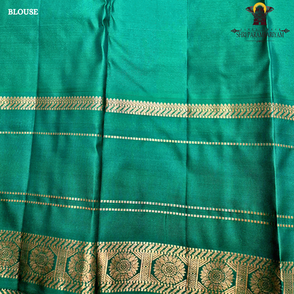Bright Sky Blue Saree