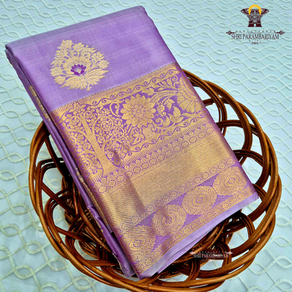 Soft lavender / pastel violet Saree
