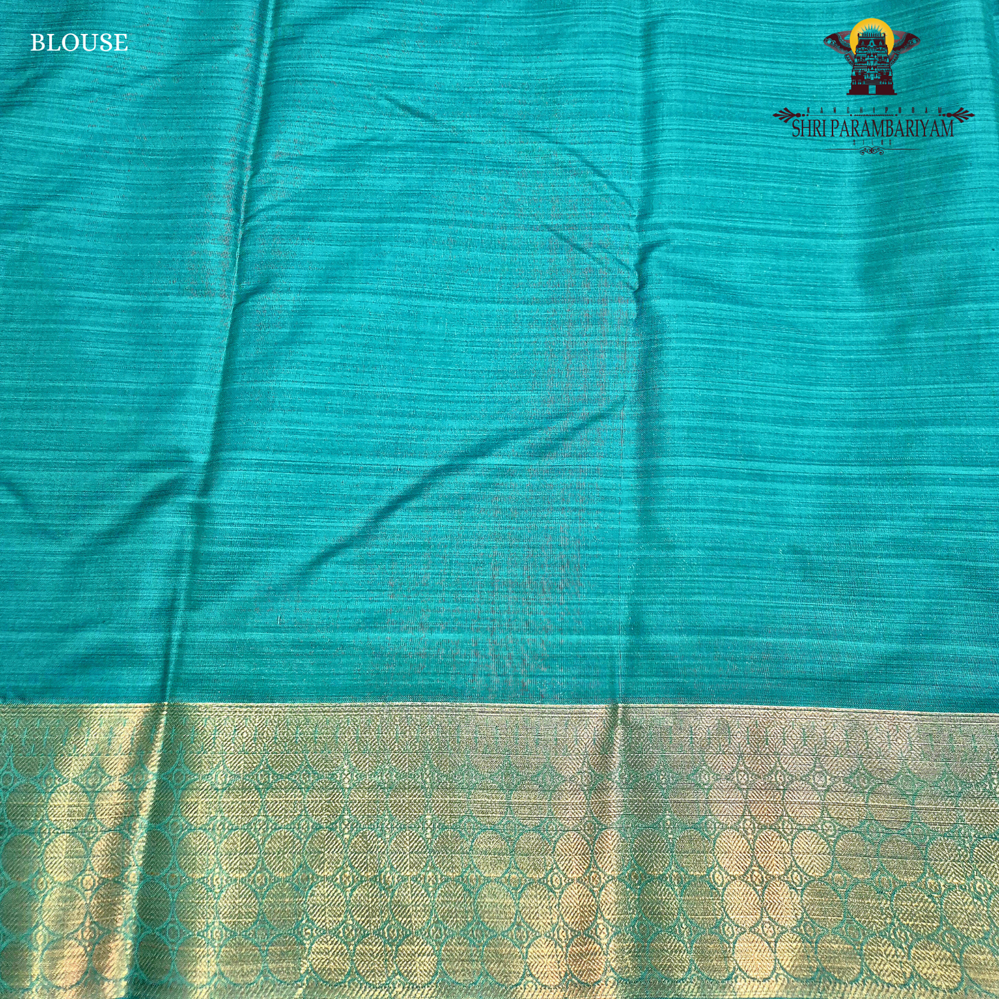 Deep Emerald Green Saree