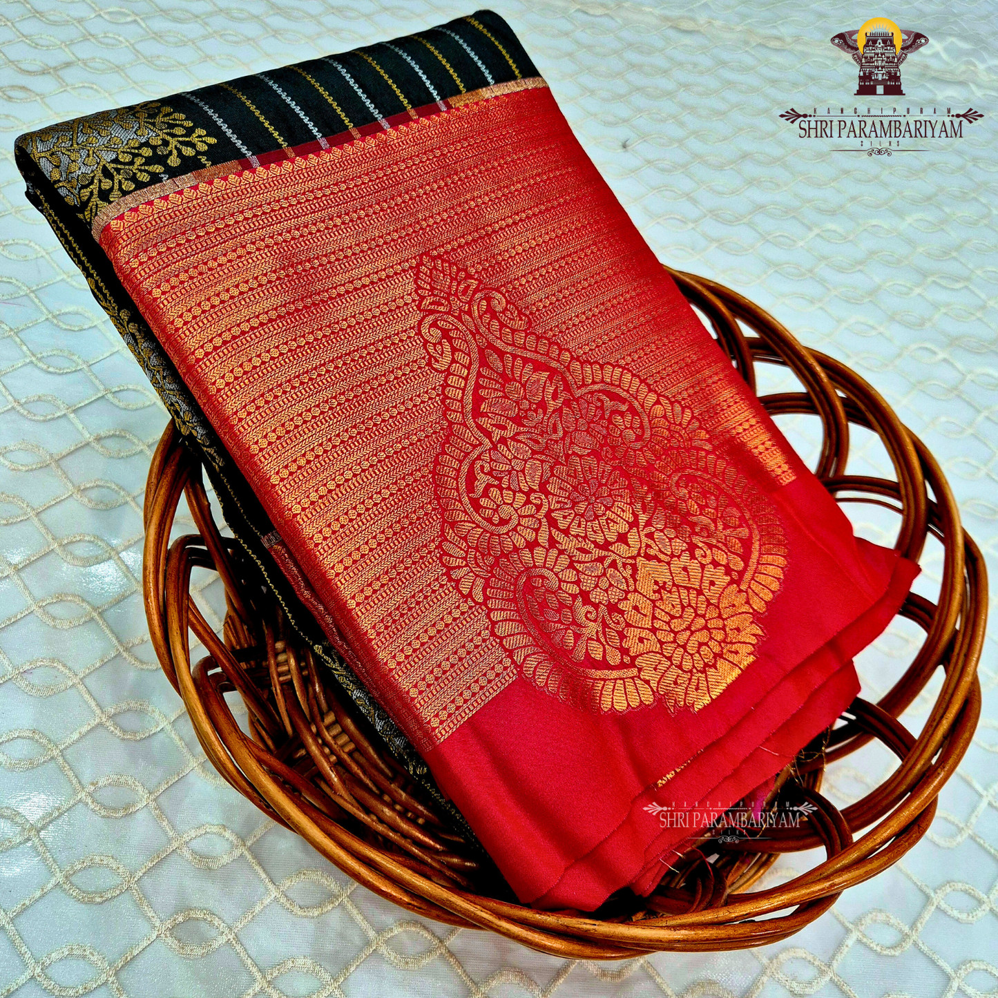 Bottle Green Fancy Saree