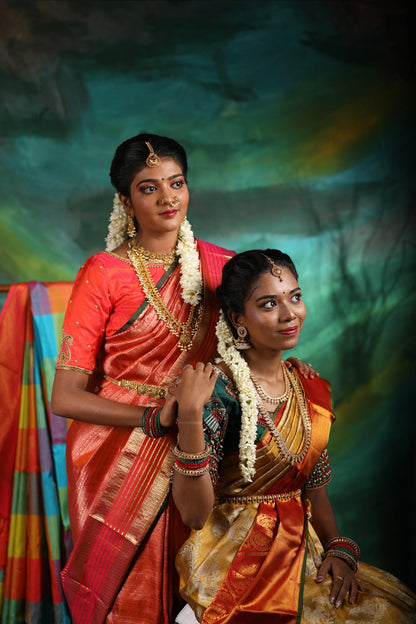 Traditional South Indian Bridal Ensemble