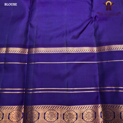 vibrant parrot green Saree