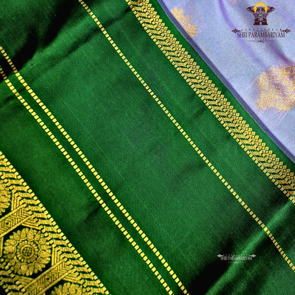 Soft lavender purple Saree
