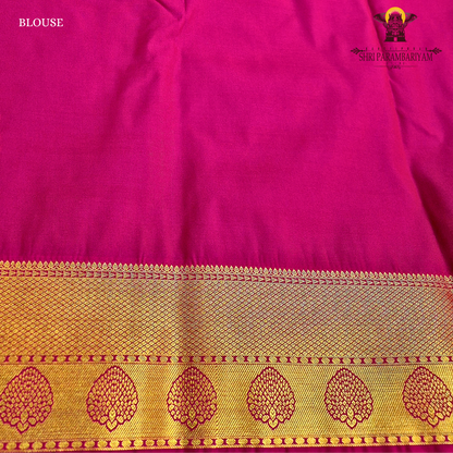 Deep royal blue Saree