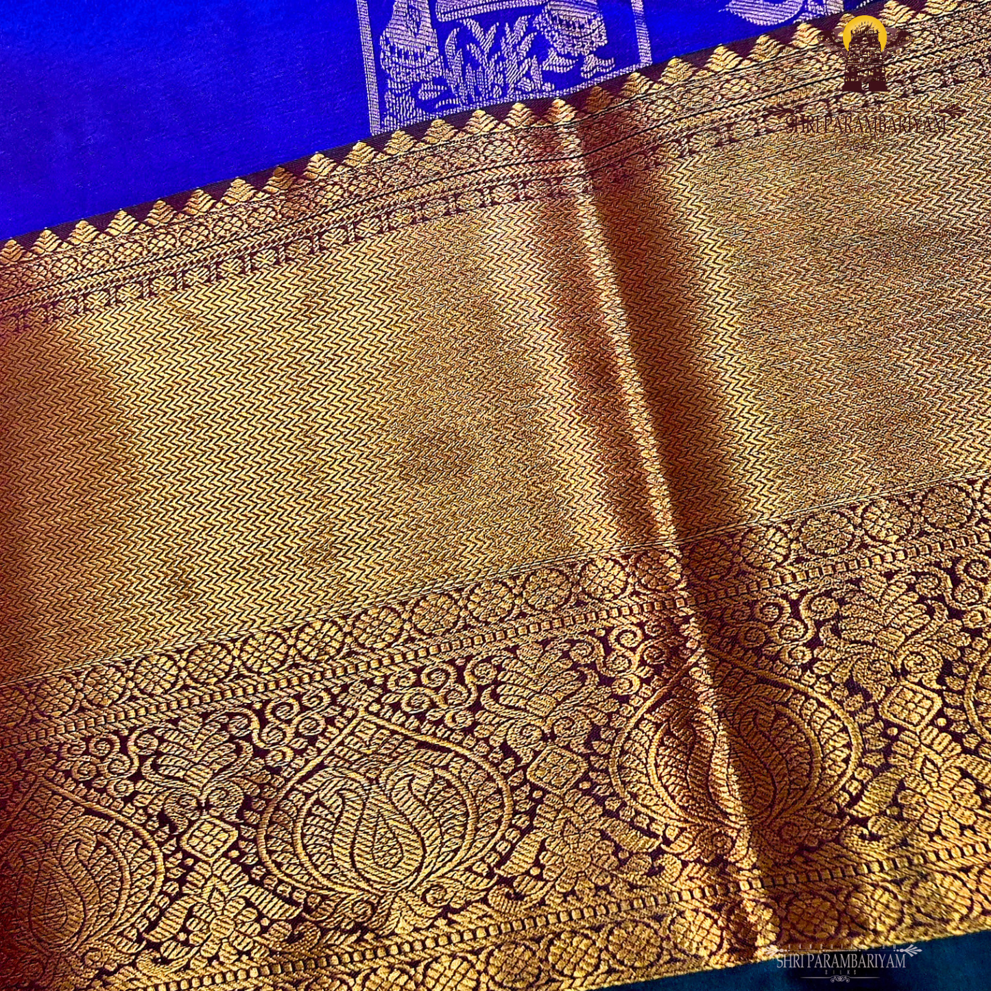 Rich royal purple Saree