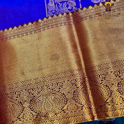 Rich royal purple Saree