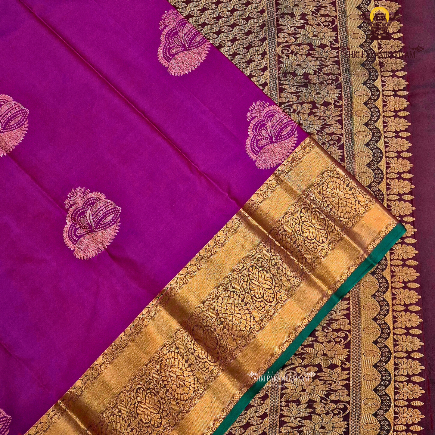 Rich wine / deep magenta Saree