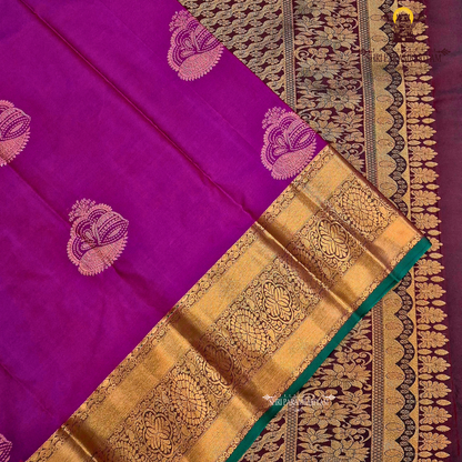Rich wine / deep magenta Saree